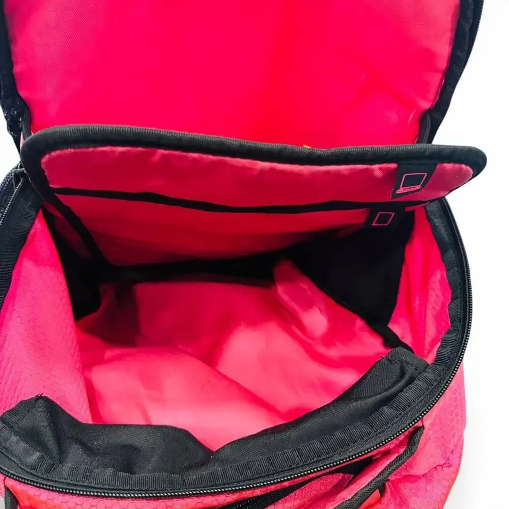 Adidas Loadspring Backpack Black Pink Laptop Tablet Sleeve Pockets